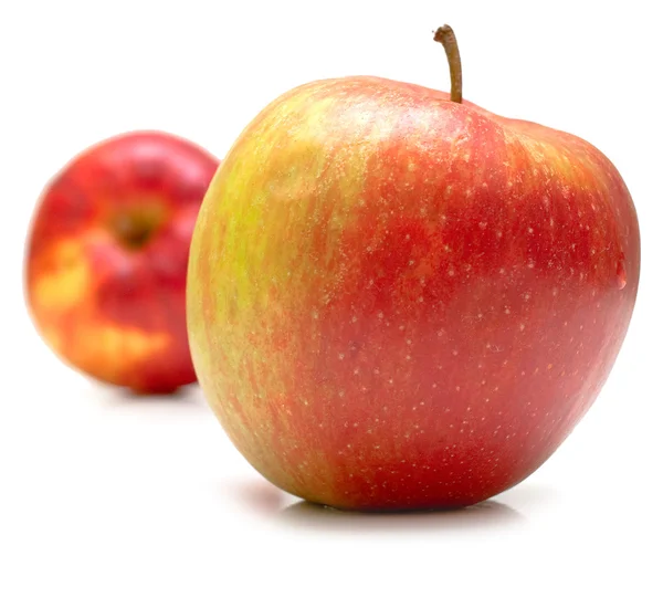 Saftiga röda äpplen — Stockfoto