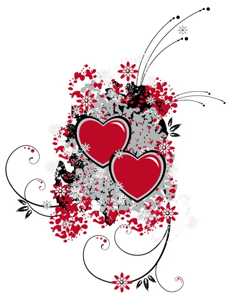 Modèle d'amour — Image vectorielle