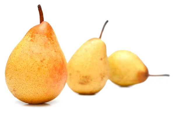 Saftigt mogna gula päron — Stockfoto