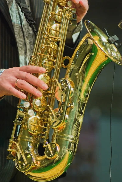 Saxophonist — Stock Photo, Image