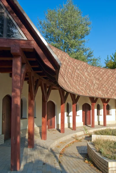 stock image Wooden porch