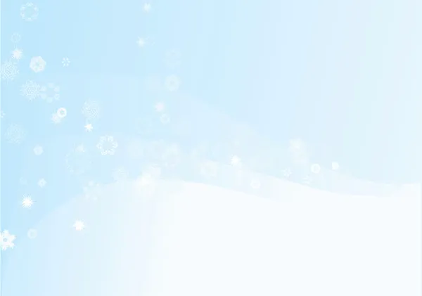Flocon de neige fond — Image vectorielle