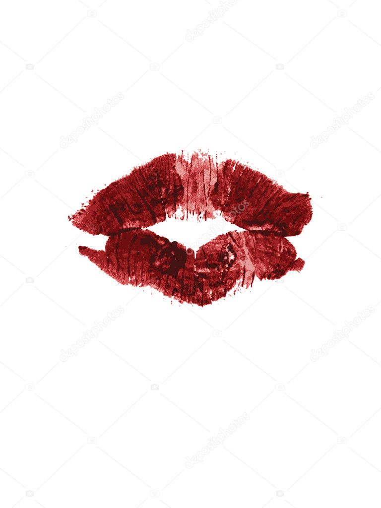 Lipstick print