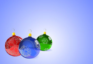 Christmas Tree Ornaments clipart