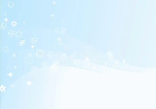 Winter Sneeuwvlok achtergrond — Stockfoto