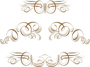 Ornate Scroll clipart