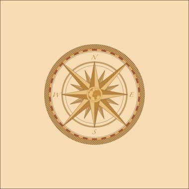 Compass Windrose clipart