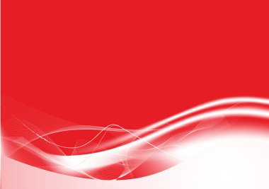 Red abstract lines background clipart