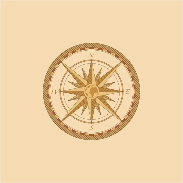 Compass Windrose — стокове фото
