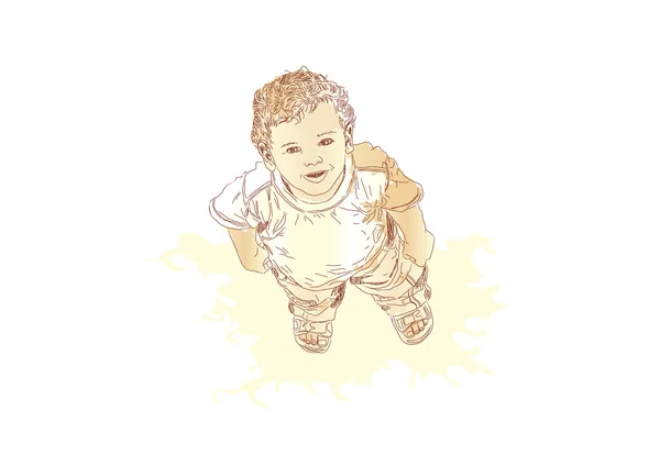 Kleiner Junge — Stockfoto