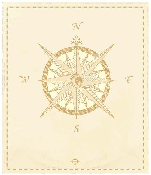 Compass Windrose — стокове фото