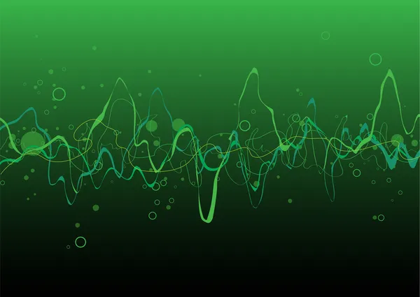 Green Abstract lines background — Stock Photo, Image