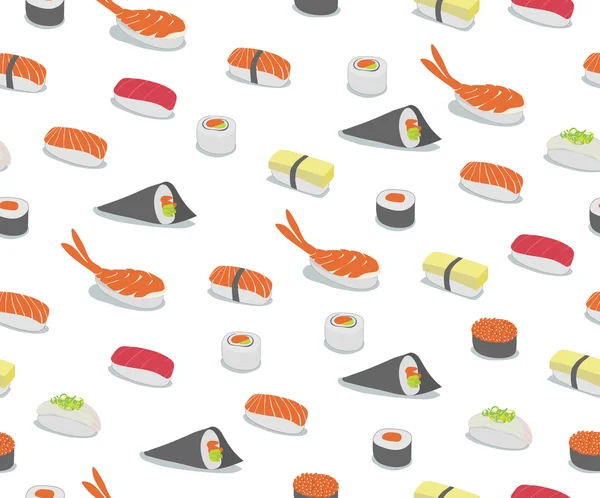 Padrão de sushi — Fotografia de Stock