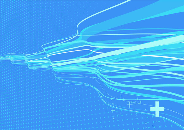 Blue abstract background