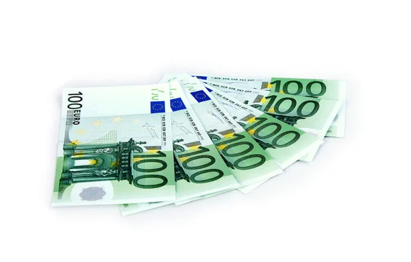 Glazen met obligaties van euro — Stockfoto