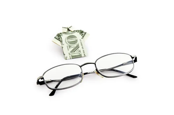Las gafas cuestan más de 1 dólar — Foto de Stock
