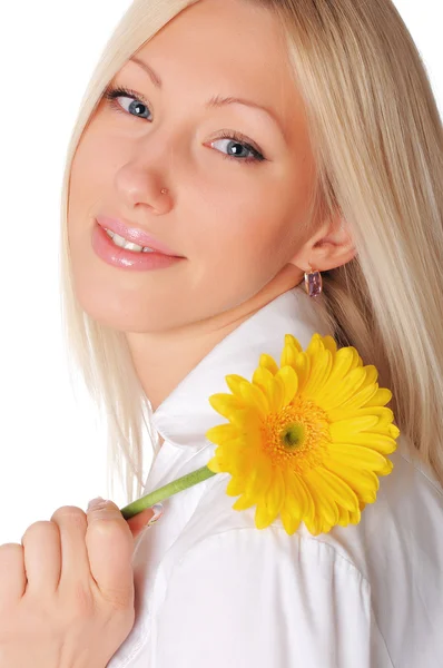 Mladé okouzlující blondýna — Stock fotografie