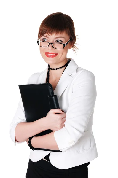 Charming brunette business woman — Stock Photo, Image
