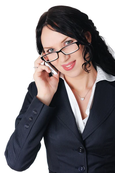 Young charming business woman — Stock Photo, Image