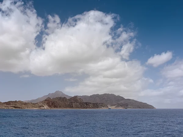 Isla Tiran en el Mar Rojo . — Foto de Stock