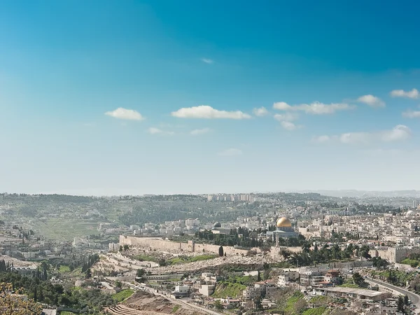 Widok z Jerozolimy — Zdjęcie stockowe