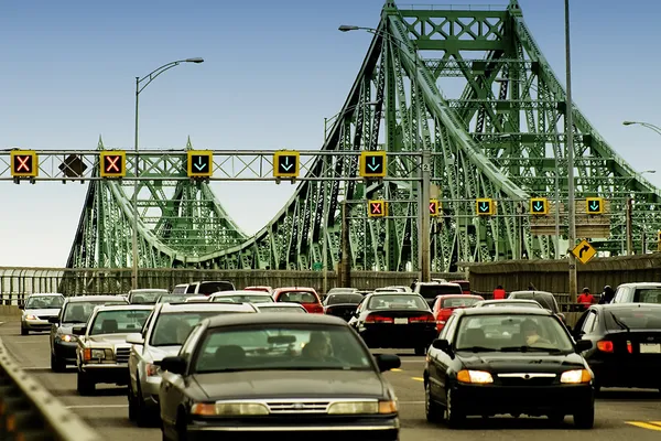 Traffic On Bridge — Stock Photo, Image