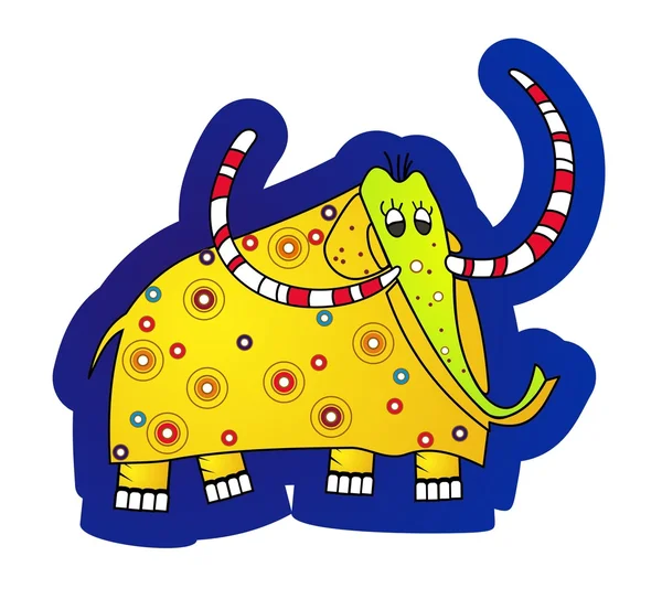 Elefante vettore — Vettoriale Stock