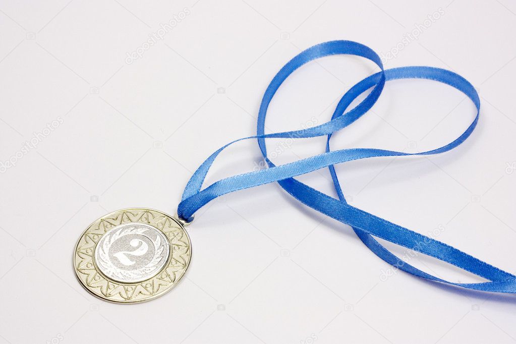 Silver sport medal