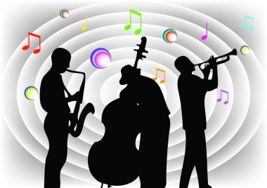 Musicians. clipart