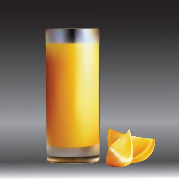 Portakal suyu. — Stok Vektör