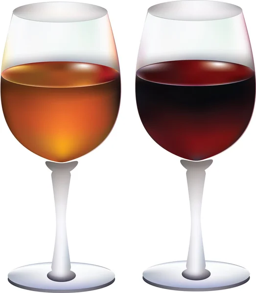 Вино у стекла . — стоковый вектор