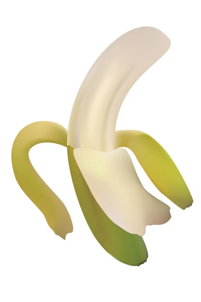 Plátano. Vector de. — Vector de stock