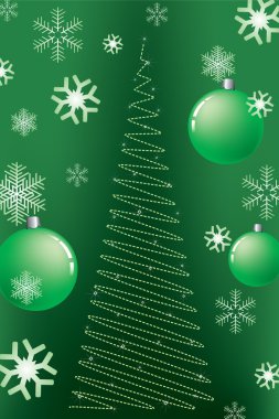 Vector Christmas background. clipart