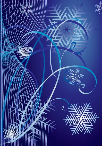 Milieux vectoriels d'hiver . — Image vectorielle