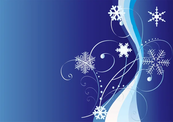 Abstract winter background. — Stock Vector