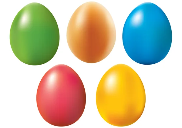 Пасхальные яйца. — стоковый вектор