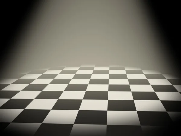 Пустая шахматная доска — стоковое фото
