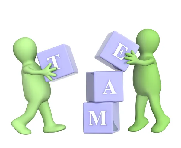 Success of teamwork — Stock Photo, Image