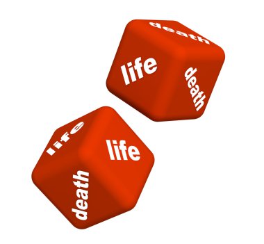 Life and death clipart