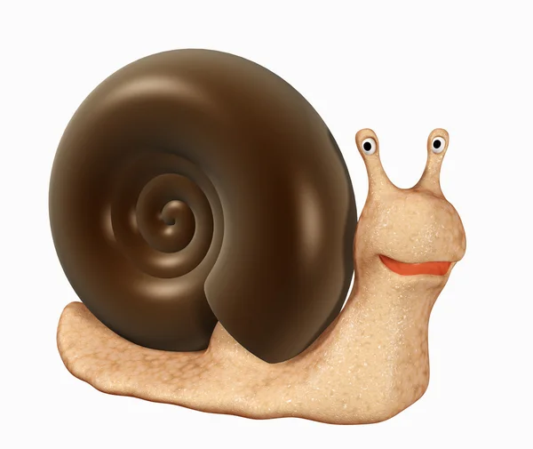 Cartoon snail — Stock Photo, Image
