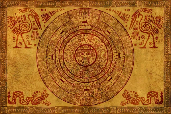 Kalendarza Majów — Zdjęcie stockowe