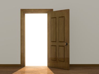 Open door clipart