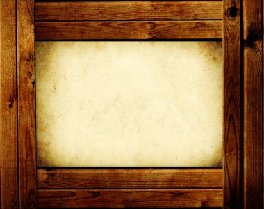 Wooden frame clipart