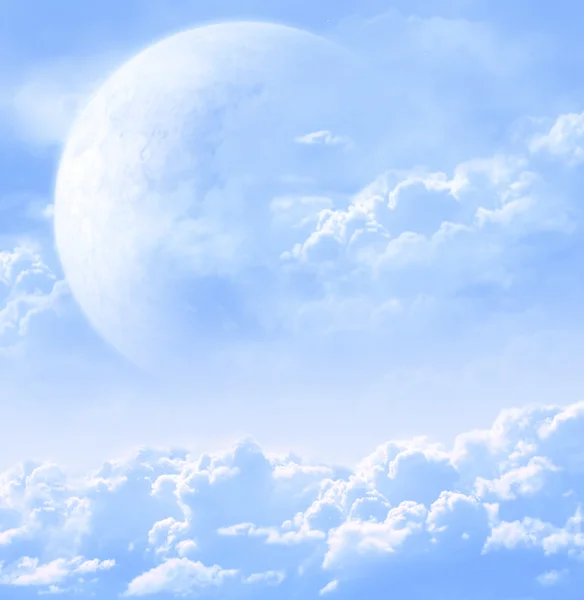 Небо на чужой планете — стоковое фото
