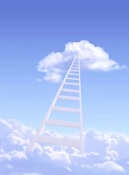 Escada para o céu — Fotografia de Stock