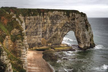 Etretat, Northern France clipart