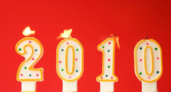 Šťastný nový rok 2010! — Stock fotografie