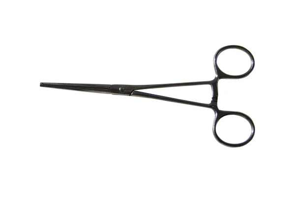 Narzędzia chirurgiczne (kleszcze) na białym tle — Zdjęcie stockowe