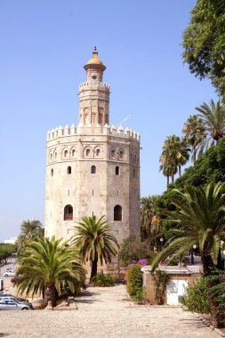 Torre del Oro (Gold Tower) in Seville clipart