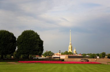 Peter and Paul Fortress clipart